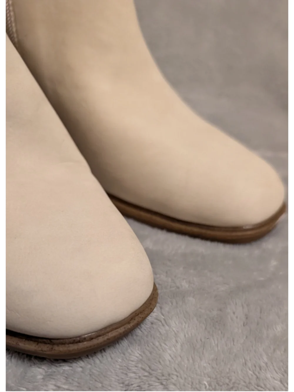 Dr. Scholl's Ride Away Beige Ankle Booties Women's Size 9.5 B261